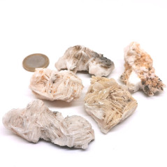 Stilbite - Pierre brute