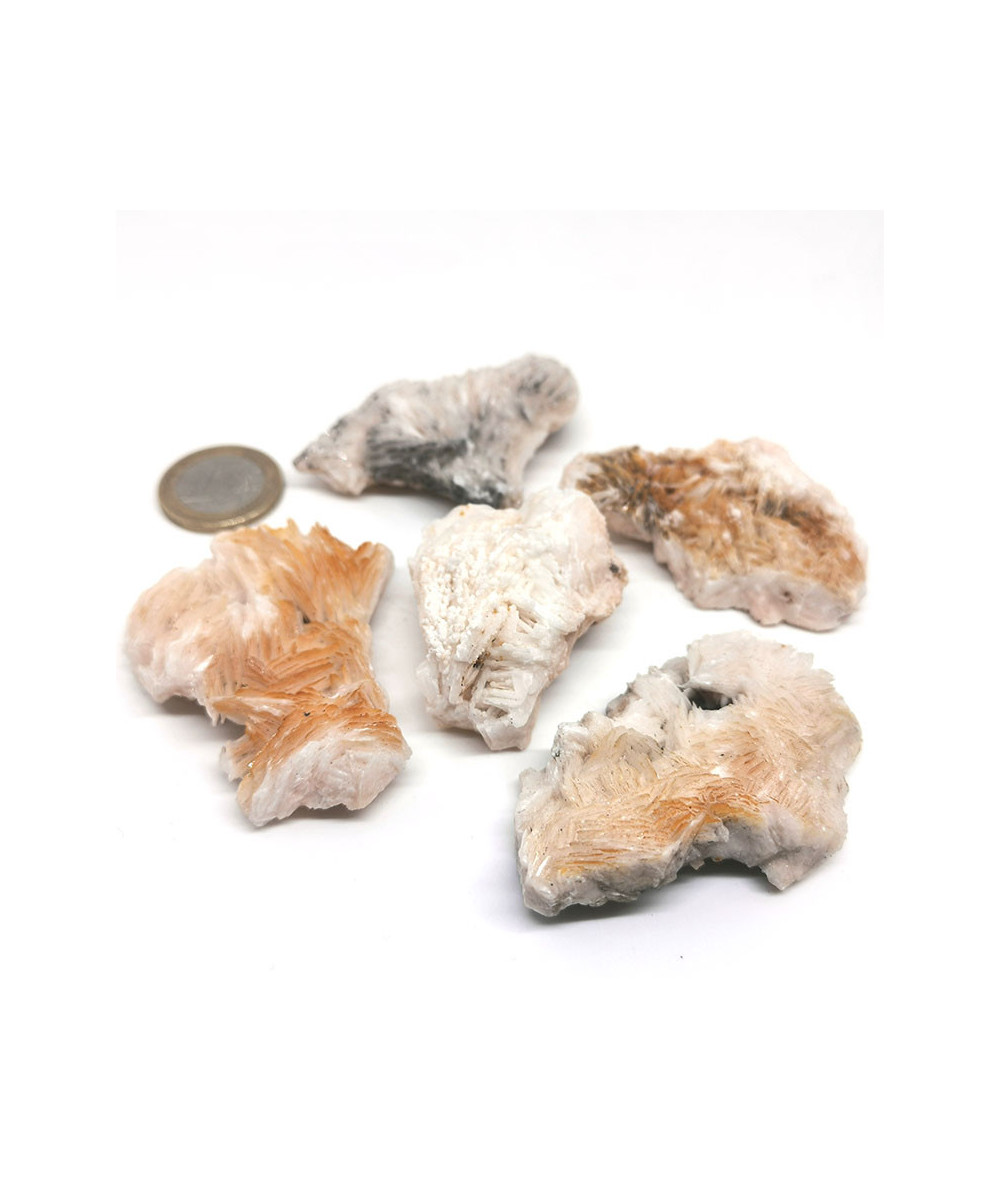 Stilbite - Pierre brute