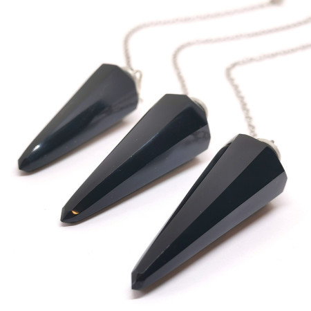 Obsidienne Noire - Pendule
