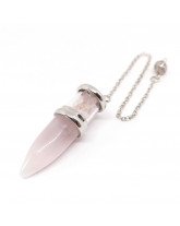 Quartz Rose - Pendule Divinatoire