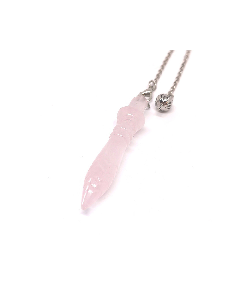 Quartz Rose - Pendule Egyptien THOT