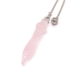 Quartz Rose - Pendule Egyptien THOT