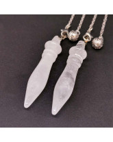 Cristal de roche  - Pendule Egyptien THOT