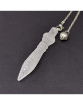 Cristal de roche  - Pendule Egyptien THOT