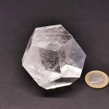 Cristal de roche - Dodécaèdres (solides de Platon)