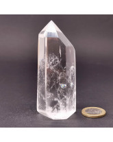 Cristal de roche AAA - Pointes polies (Prisme) - Grand Modéle
