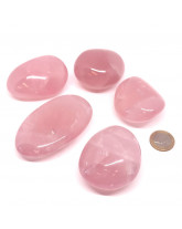 Quartz Rose - Galets Plats
