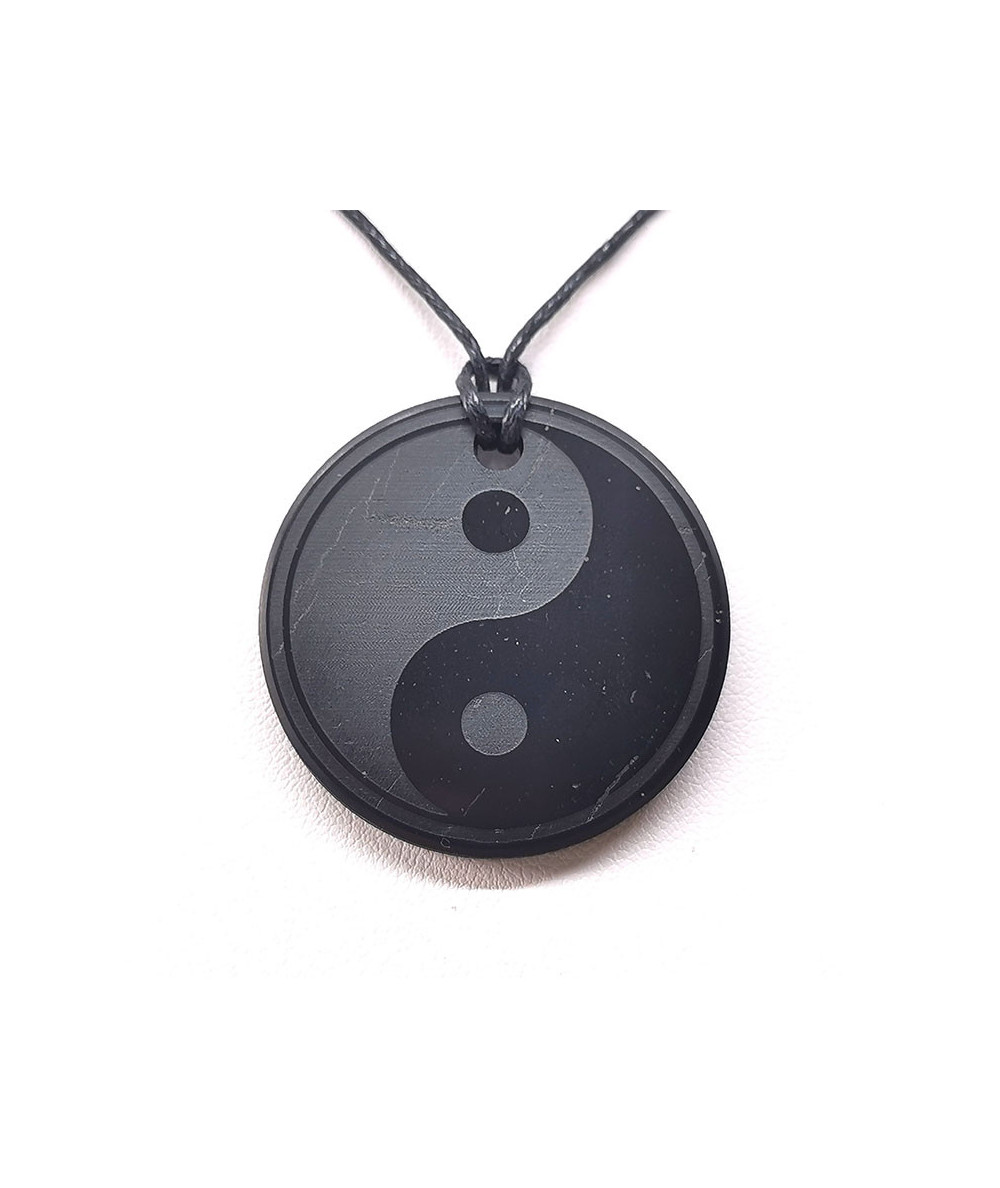 Shungite - Pendentif Yin Yang