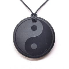 Shungite - Pendentif Yin Yang