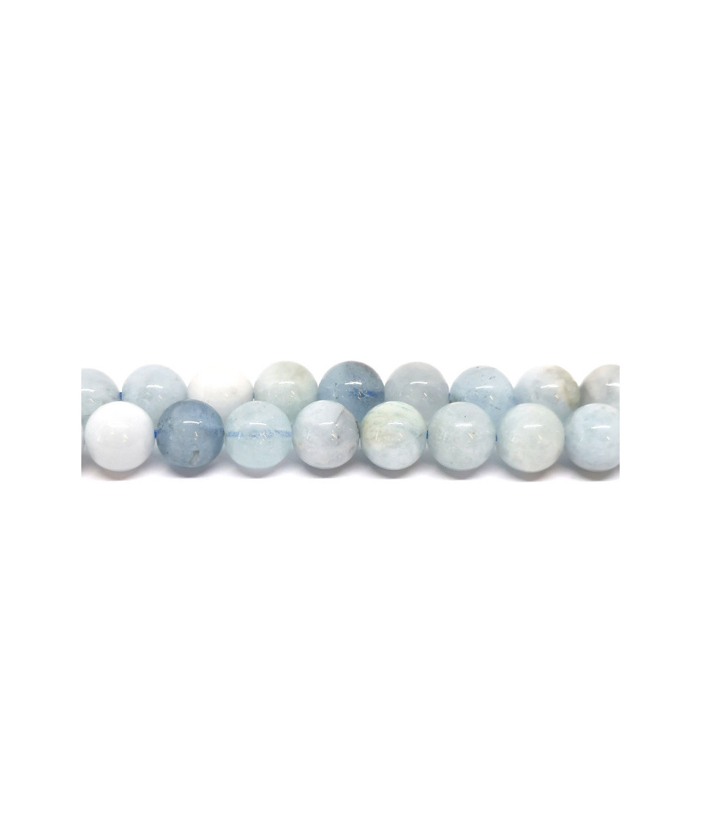 Aigue Marine - Fil de perles