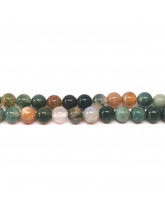 Agate Indienne - Fil de Perles