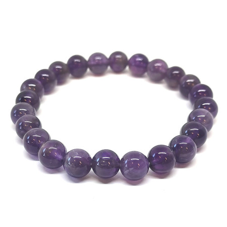 Photo d'un bracelet en améthyste