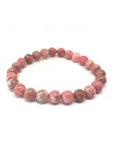 Thulite - Bracelet Boules 8 mm