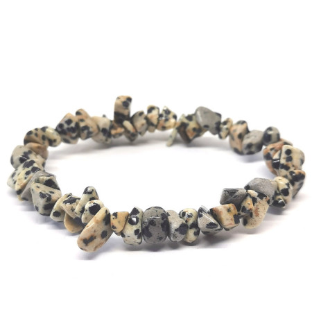 Bracelet - Jaspe dalmatien