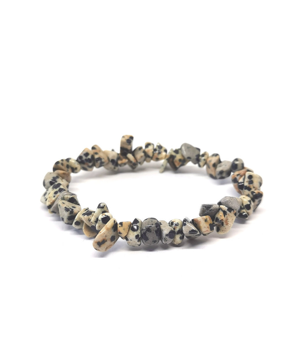 Bracelet - Jaspe dalmatien