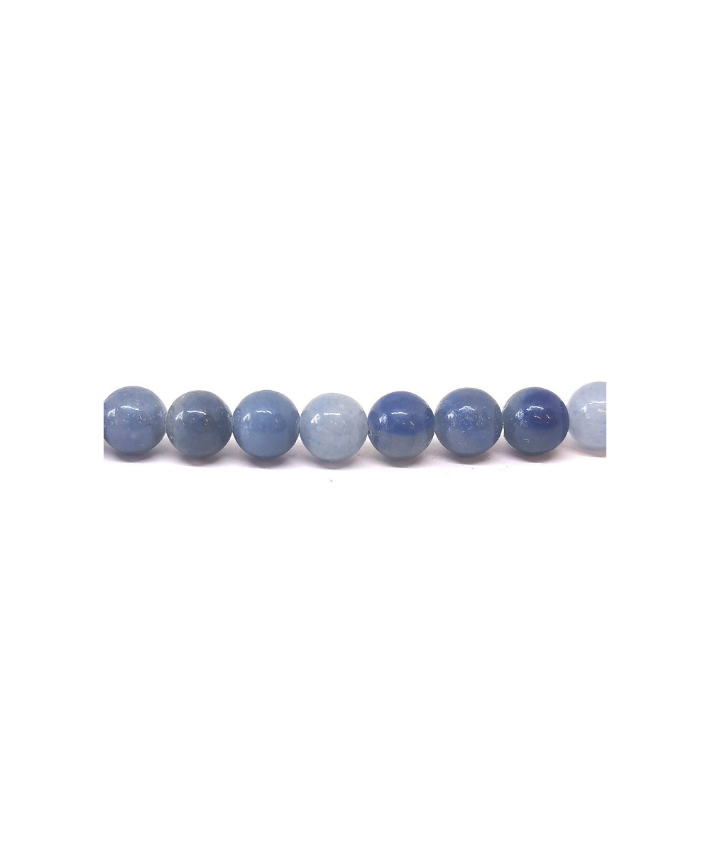 Quartz bleu - Fil de Perles