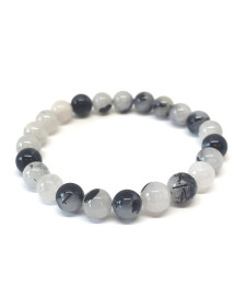 Quartz tourmaline noire