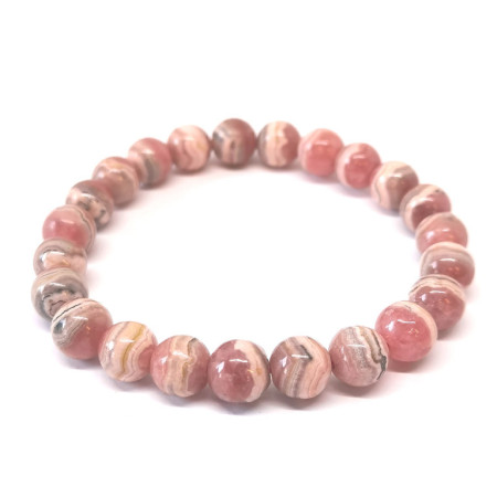 Image d'un bracelet en Rhodochrosite