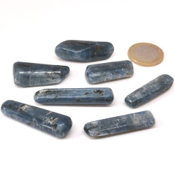 Cyanite Bleue (Kyanite ou Disthène) - Pierres roulées