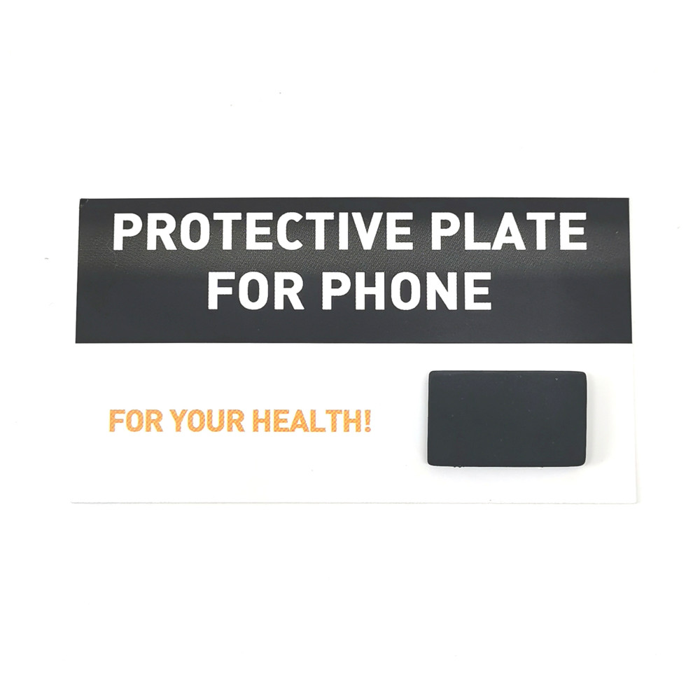 Shungite - Protection ondes téléphone portable, sans fil et tablette - Pour téléphone : 2,5 x 1,5 cm