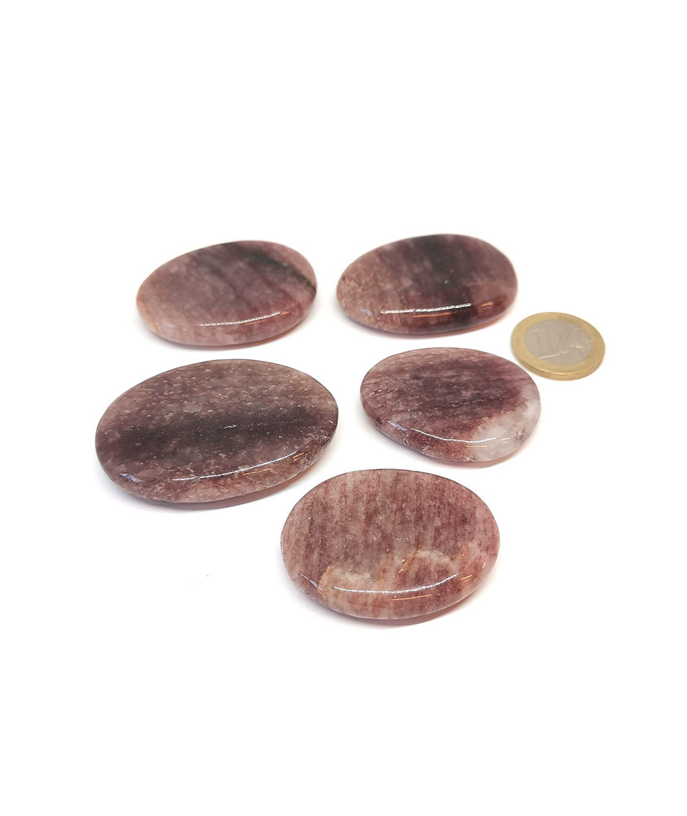 Lépidolite (mica) - Pierres Plates