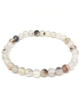 Agate Dentrite (Merlinite) - Bracelet 6 mm