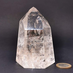 Cristal de roche AAA - Pointes polies (Prisme) - Grand Modéle