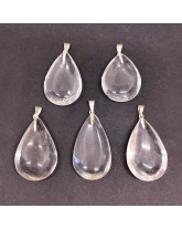 Cristal de roche - Pendentif Bélière