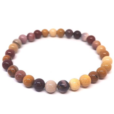 Image d'un bracelet en jaspe mokaite