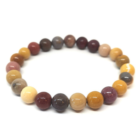Image d'un bracelet en jaspe mokaite