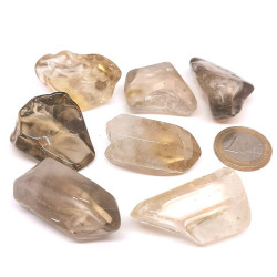 photo Citrine Naturelle - Pierre Roulée