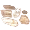 photo Citrine Naturelle - Pierre Roulée