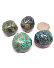 Azurite Malachite - Pierres Roulées