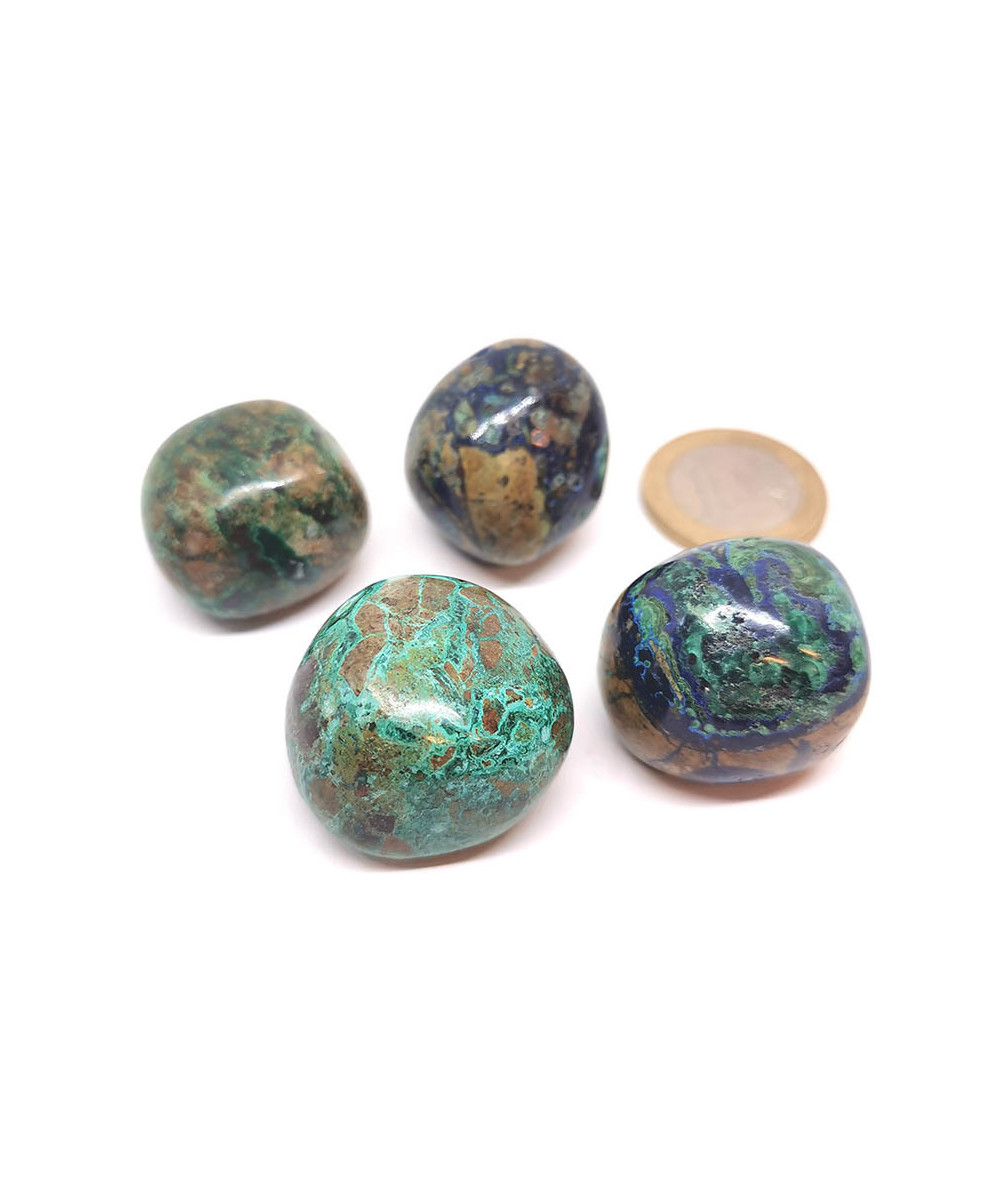 Azurite Malachite - Pierres Roulées