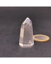 Cristal de roche -Fantôme - Pointe Polie 