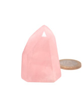 Quartz Rose - Pointes Polies (prismes)