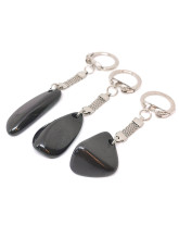 Shungite - Porte Clé Pierre Roulée