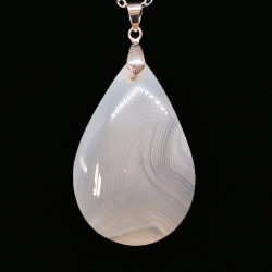 Agate - Pendentif Bélière