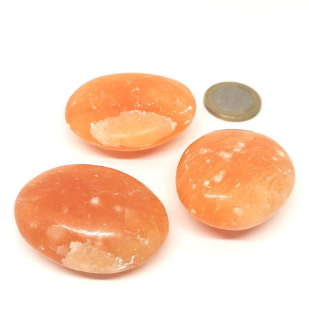 Calcite orange - Galets