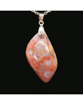 Jaspe Ocean - Pendentif Bélière