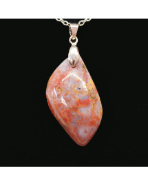 Jaspe Ocean - Pendentif Bélière