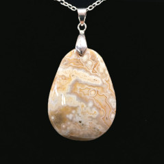 Jaspe Ocean - Pendentif Bélière