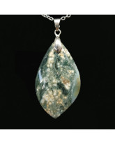 Jaspe Ocean - Pendentif Bélière