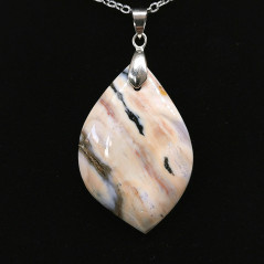 Jaspe Ocean - Pendentif Bélière