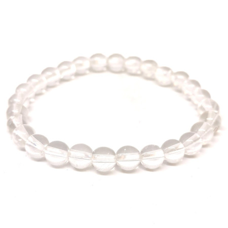 Cristal de roche - Bracelets boules - Taille Enfant