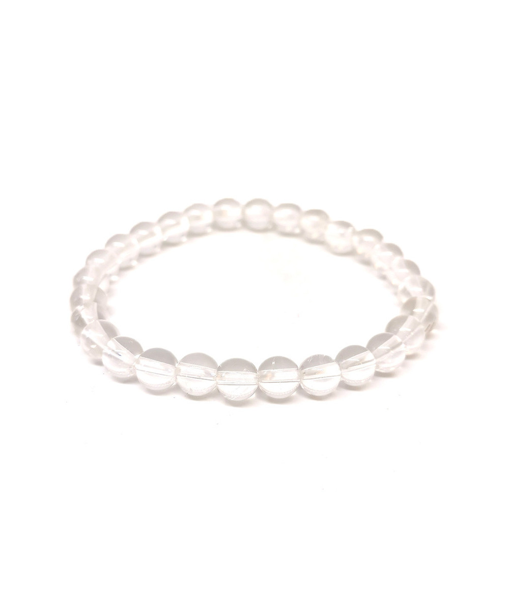 Cristal de roche - Bracelets boules - Taille Enfant