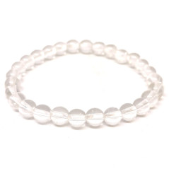 Cristal de roche - Bracelets boules - Taille Enfant