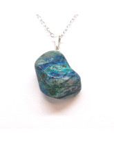 Shattuckite - Pendentif Pierre Roulée