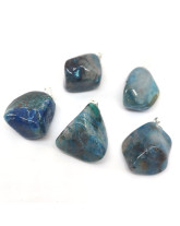 Shattuckite - Pendentif Pierre Roulée