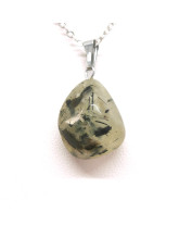 Phrénite (Préhnite) - Pendentif Pierre Roulée